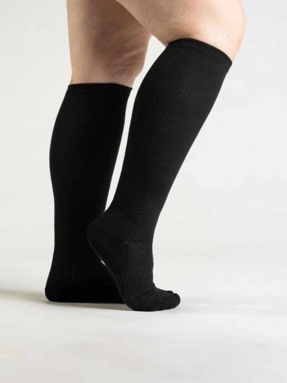 Black Compression Socks - Picture 3 of 5